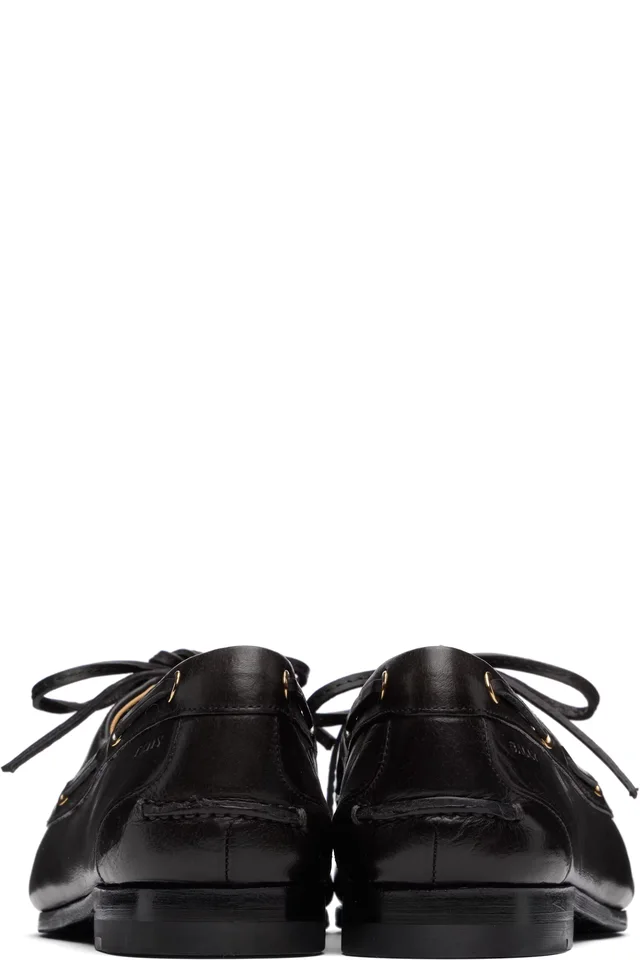 Bally Black Plume Derbys, photo 2 of 2 from SSENSE