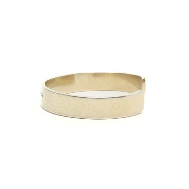Maison Margiela Sterling Silver Cuff Bracelet in Silver from A Retro Tale, photo 2 of 2