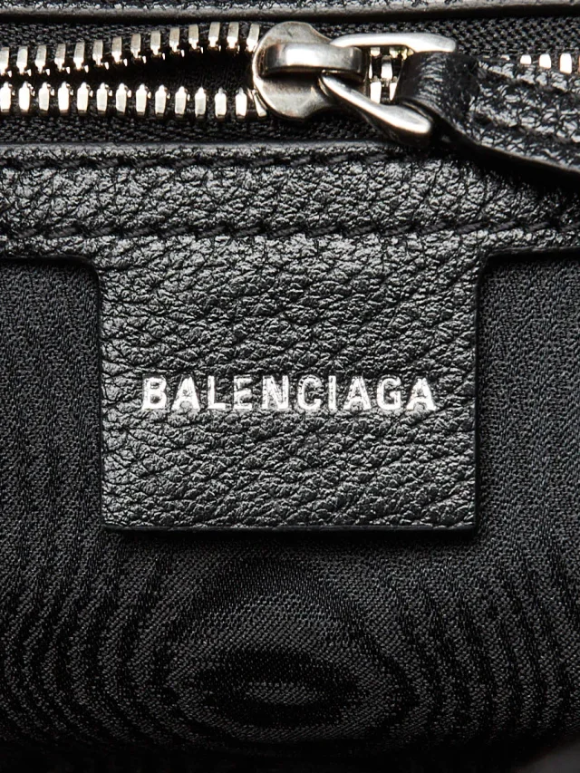 Balenciaga x Gucci Grey/Black Canvas/Leather The Hacker Project 1961 Medium Jackie Bag in Black Canvas from Yoogis, photo 8 of 11