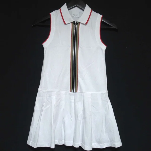 Burberry Piqué Half Zip Dress from LuxUness
