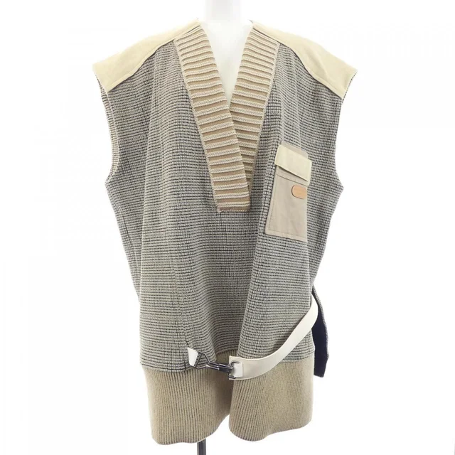 Louis Vuitton Vest Beige in Beige from The Reluxe