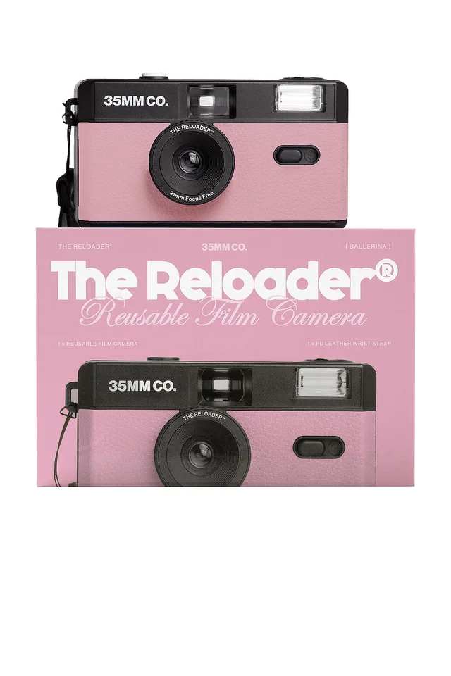 35mm Co. The Reloader Reusable Film Camera in Ballerina, photo 3 of 8 from REVOLVE (Canada)