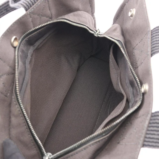 Hermès Herline Pm Tote Bag Handbag Nylon Canvas Women's Gray in gray Canvas from Poshmark, photo 4 of 10