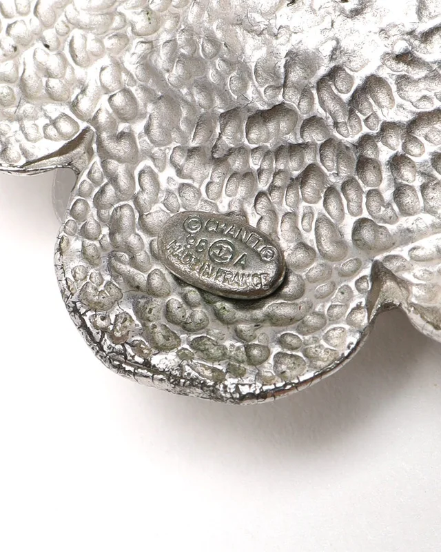 Chanel Camellia Rhinestone Brooch from A Retro Tale, photo 4 of 4
