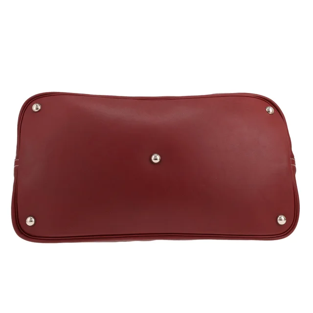 Hermès Bolide Relax travel bag in Red Calfskin from Collector Square, photo 3 of 5
