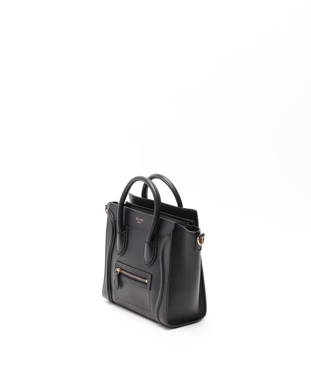 Celine Nano Luggage Bag in Leather from A Retro Tale, photo 2 of 8
