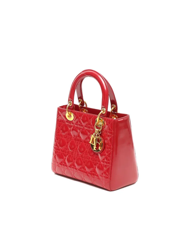 Medium Patent Lady Dior Bag in Patent leather from A Retro Tale, photo 2 of 8