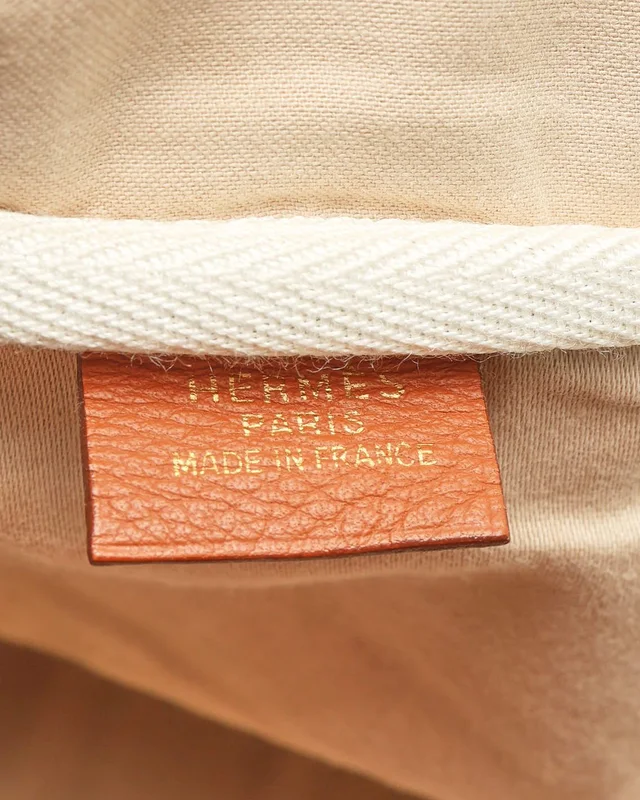 Hermès Victoria 50 Taurillon Clémence Weekend Bag in Clemence leather from A Retro Tale, photo 9 of 11