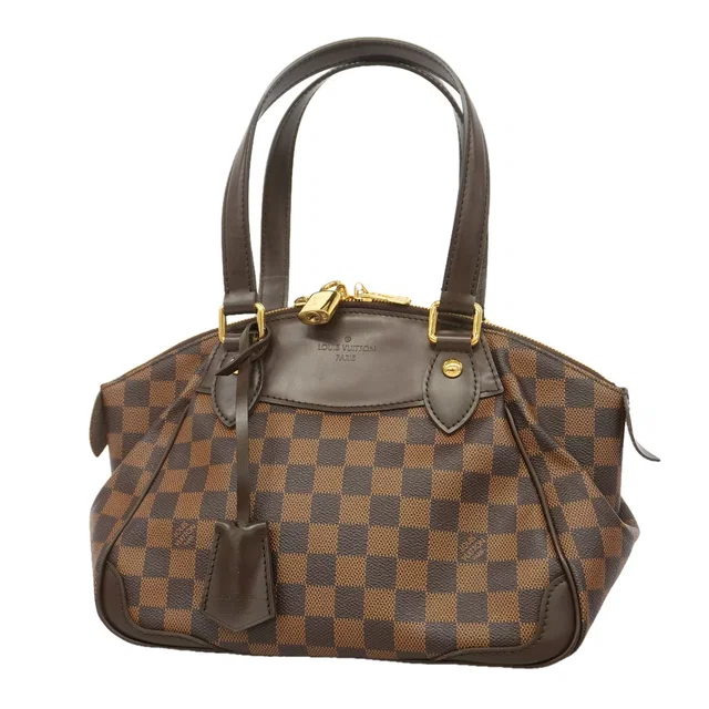 Louis Vuitton Handbag Damier Verona PM Ebene in Brown from The Reluxe