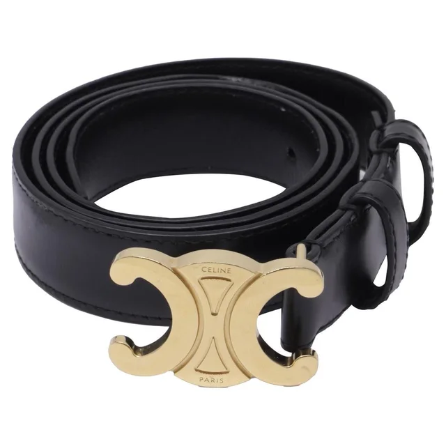 Celine Women's Belt - Black in black from Depop, photo 1 of 1