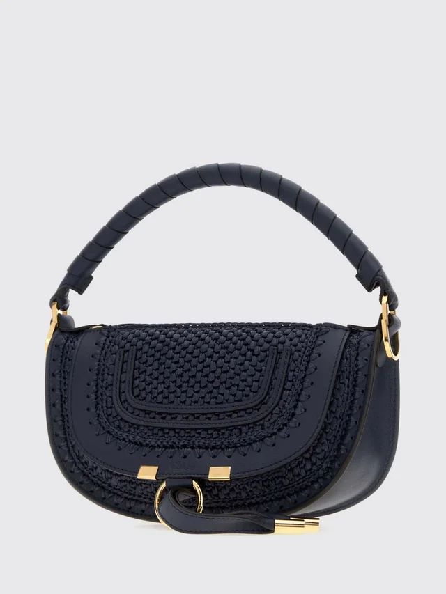 Chloé Marcie Mini Raffia Shoulder Bag, photo 2 of 4 from SENSER