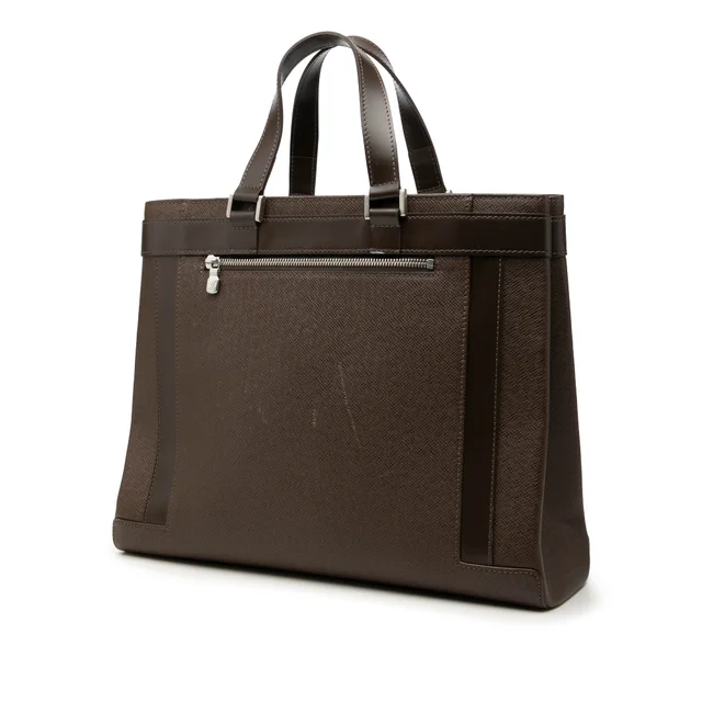 Brown Louis Vuitton Taiga Kasbek PM Business Bag in Brown Leather from Designer Revival, photo 2 of 2