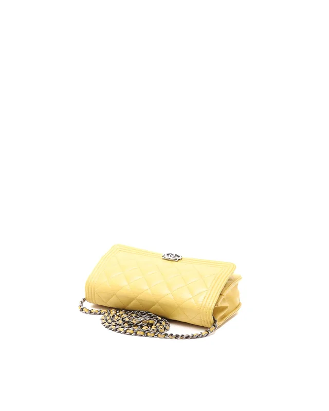 Chanel Boy Wallet On Chain Bag in Leather from A Retro Tale, photo 5 of 11