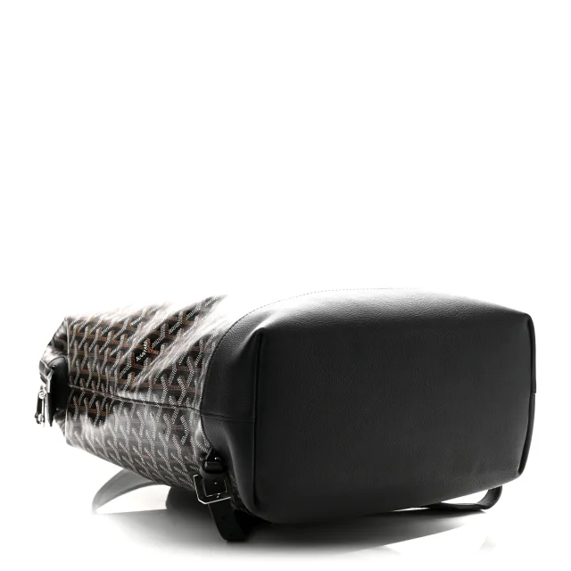 Goyard Goyardine Calfskin Cisalpin Backpack Black in Black Calfskin from FASHIONPHILE, photo 4 of 9