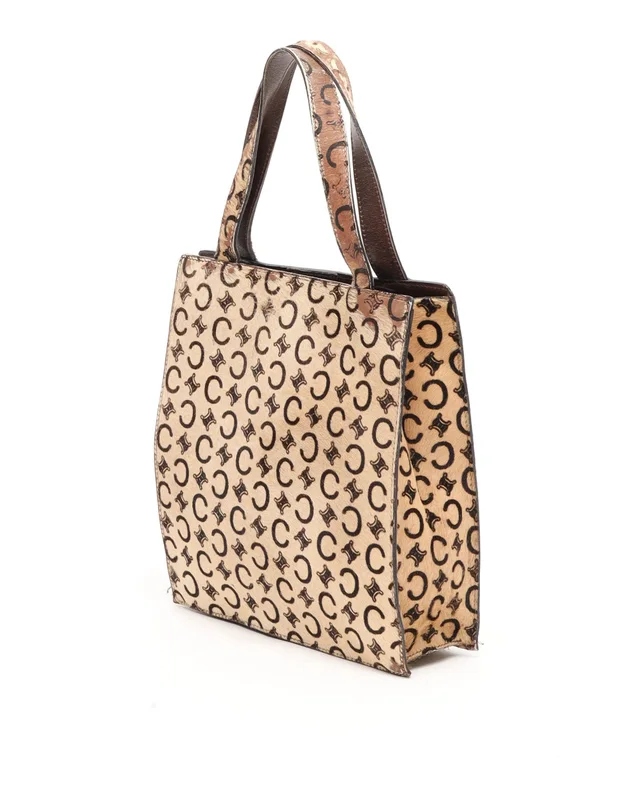 Celine C Macadam Pony Bag in Leather from A Retro Tale, photo 2 of 12