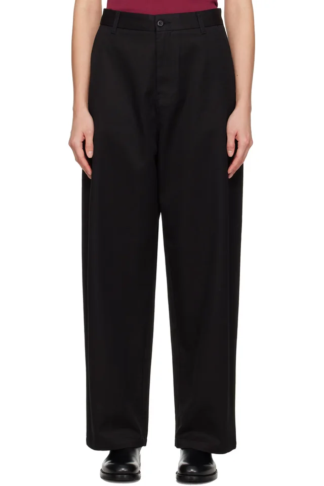 Carhartt Work In Progress Black Brady Trousers, image 1 of 1 from SSENSE