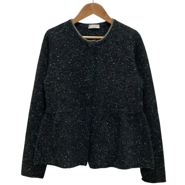 Brunello Cucinelli Cashmere Silk Cardigan in Silk from LuxUness