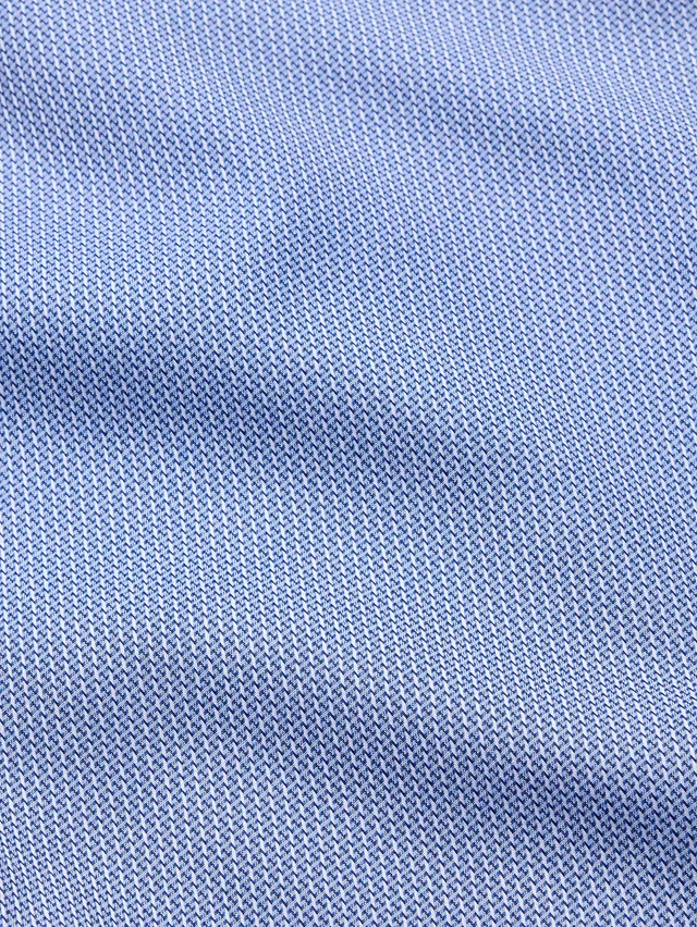 Banana Republic Slim-Fit Wrinkle-Resistant Dress Shirt in Blue Texture, photo 2 of 2 from Banana Republic (US)