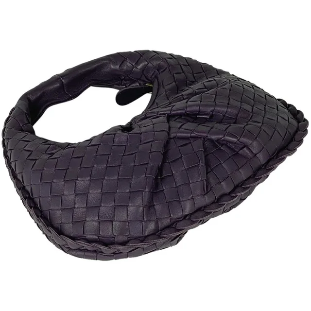 Bottega Veneta Woven Handbag Leather Purple Nappa Intrecciato Mesh in purple Nappa leather from Poshmark