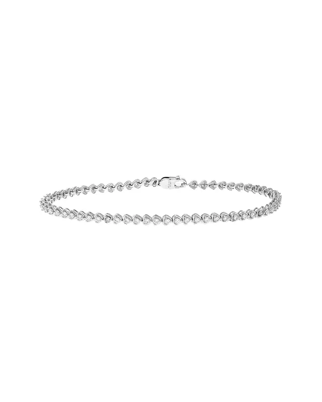 Amairah Silver 1.00 ct. tw. Lab-Grown Diamond Tennis Bracelet, image 1 of 1 from Gilt