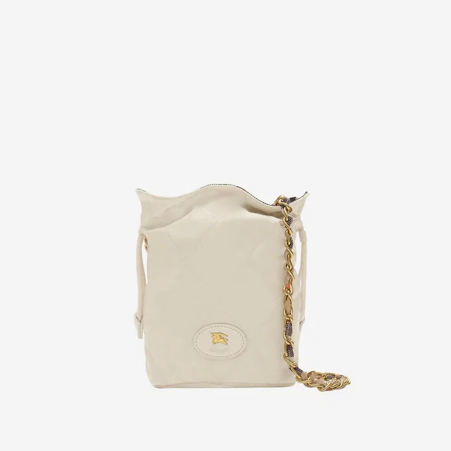 Burberry Quilted Nylon Reversible Shoulder Bag — White Polyamide in White Nylon from HEWI