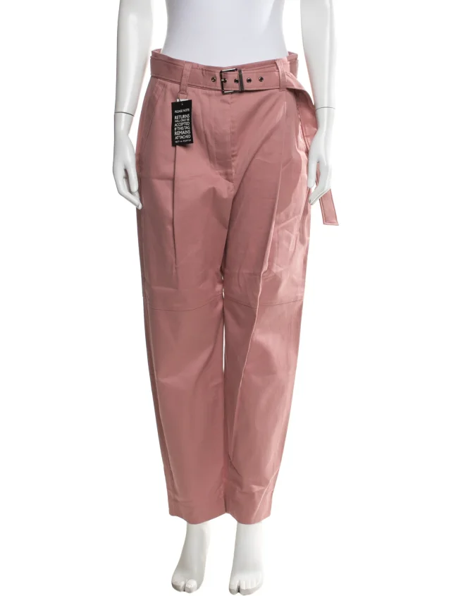 Brunello Cucinelli Wide Leg Pants w/ Tags in pink from The RealReal