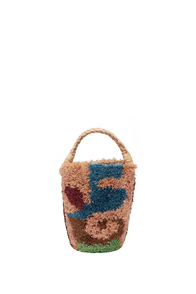 2504 - RESORT 26 MICHELLE TUFTED MINI BUCKET BASKET from Alemais, photo 1 of 1
