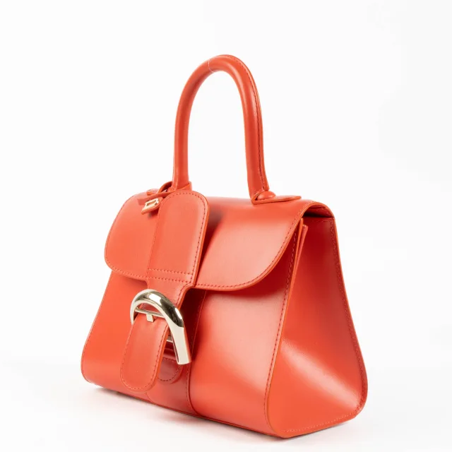 Delvaux Corail Box Calf Brillant Mini in Box leather from Labellov, photo 3 of 6