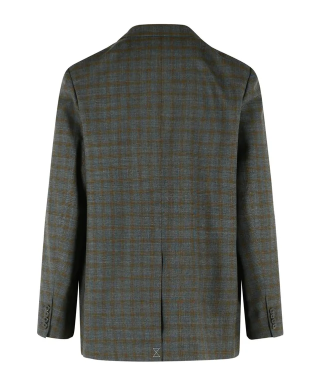 Dries Van Noten Checked Oversized Blazer, photo 3 of 3 from SENSER