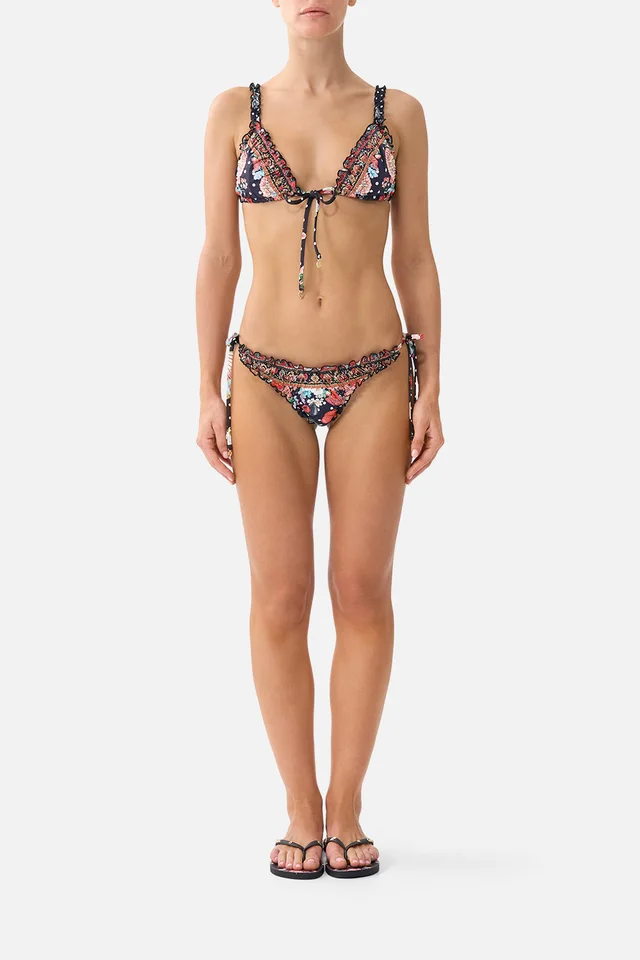 Camilla eBoutique TRI BIKINI TOP WITH RUCHED EDGES DAUGHTERS OF DUENDE from CAMILLA, photo 1 of 1