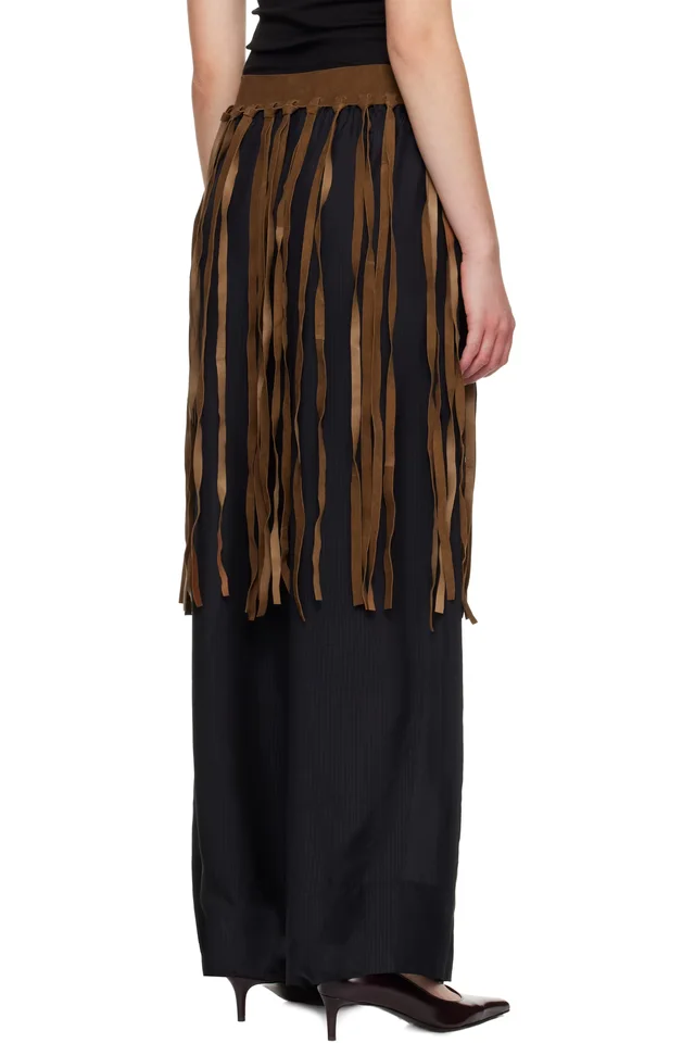 Maryam Nassir Zadeh Tan Precious Belt, photo 3 of 4 from SSENSE