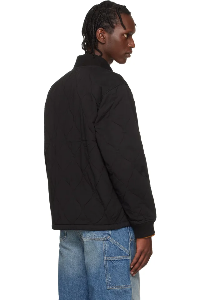 Carhartt Work In Progress Black Kylan Liner Jacket, photo 3 of 4 from SSENSE