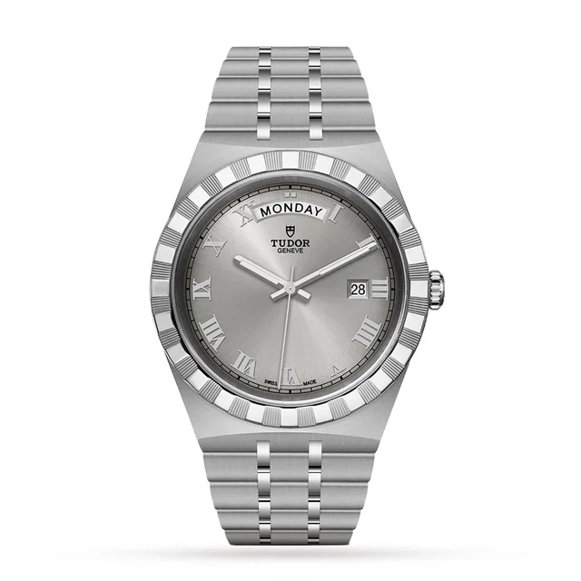 Tudor Royal 41mm, Steel Case, Silver Dial in silver|gray from WatchesOfSwitzerland