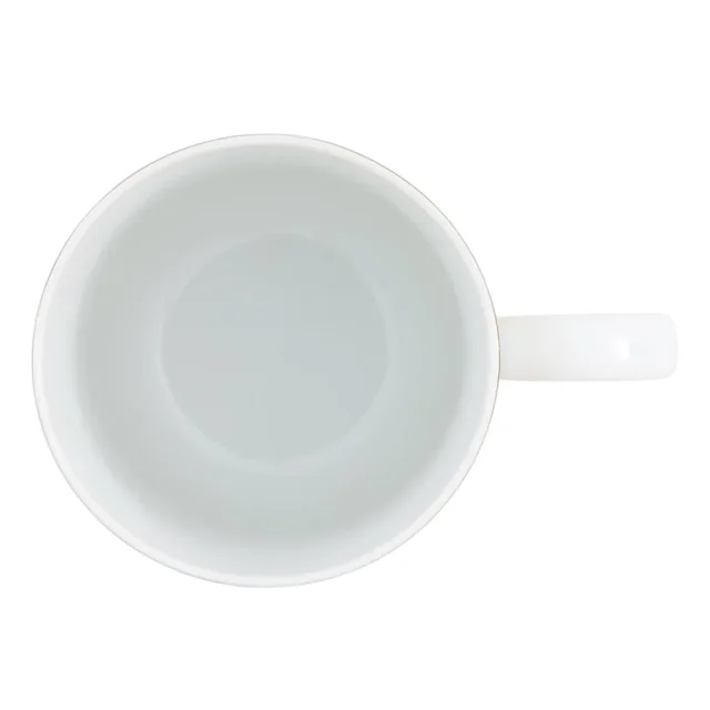 Soleil de HERMES NO2 Mug Yellow/WhiteP046131P Porcelain in Yellow from GALLERY RARE, photo 4 of 9