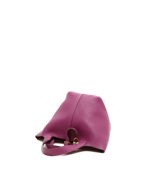Hermès Taurillon Clemence Picotin 18 Anemone Bag in Clemence leather from A Retro Tale, photo 4 of 8
