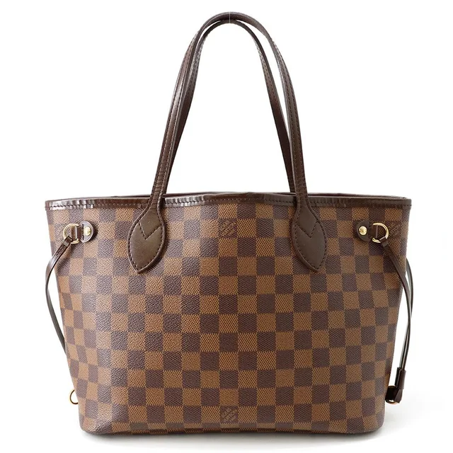 Louis Vuitton Tote Bag Damier Ebene Neverfull PM in Brown from The Reluxe