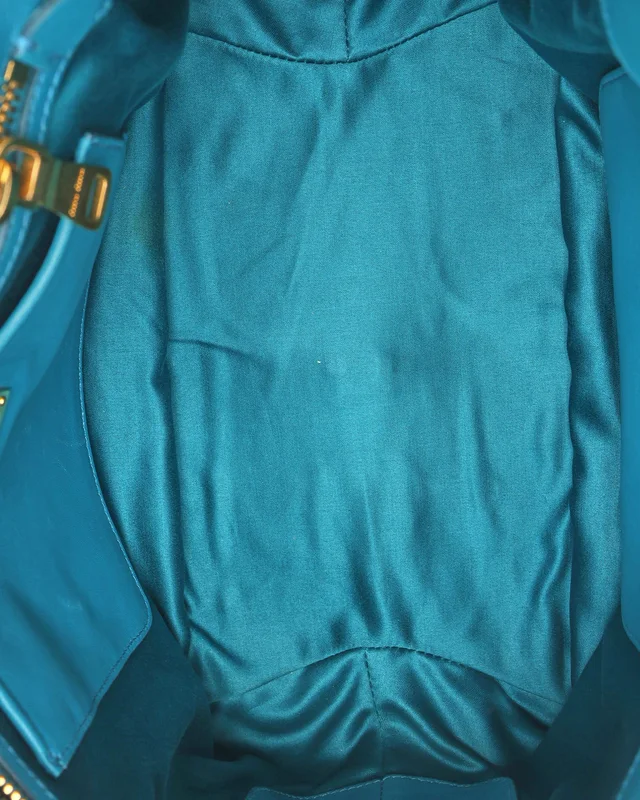 Miu Miu Matelassé Top Handle Bag in Satin from A Retro Tale, photo 7 of 8