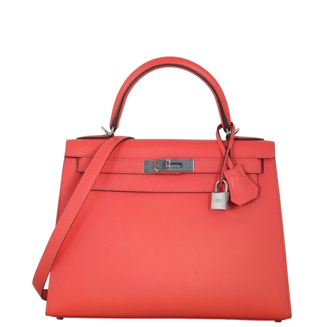Hermès Kelly 28 Sellier Epsom in Epsom leather from Luxe.It.Fwd
