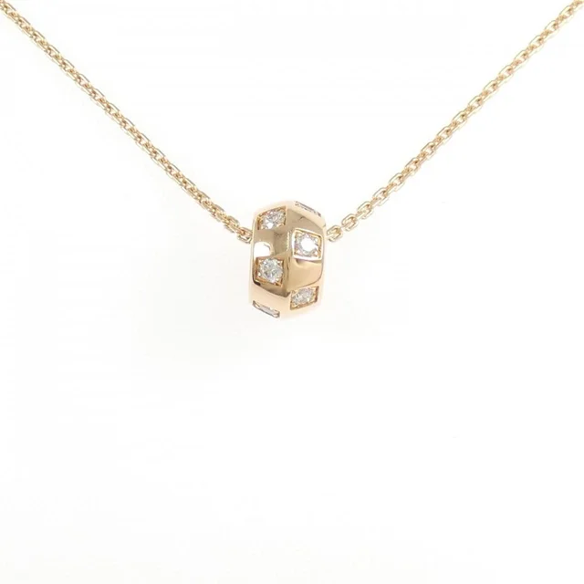 Louis Vuitton Damier Necklace in 750 pink gold from KOMEHYO