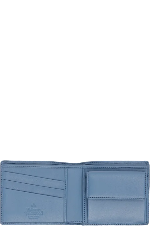 Vivienne Westwood Blue Coin Pocket Man Wallet, photo 3 of 3 from SSENSE