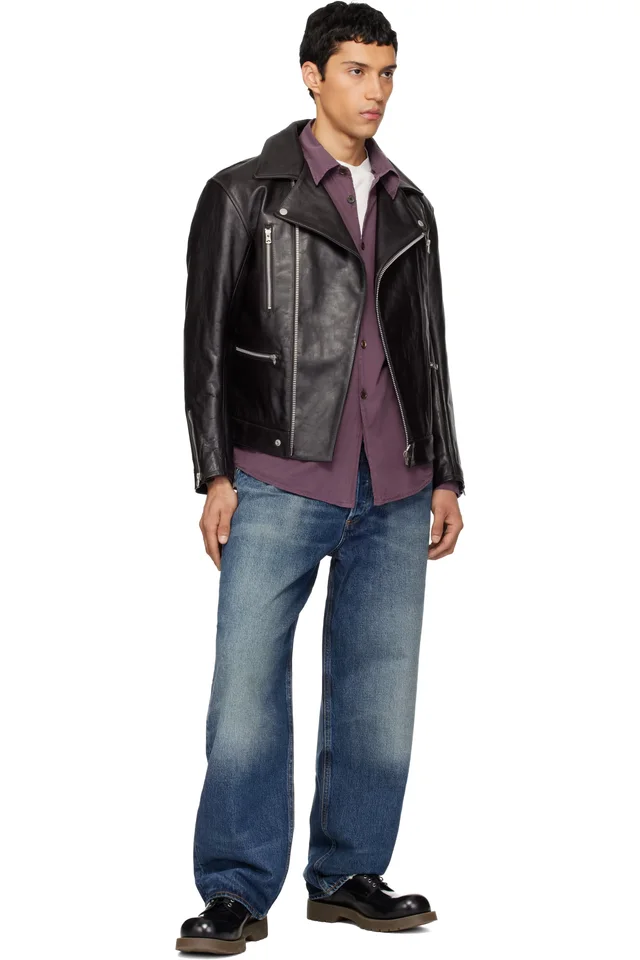 AGOLDE Blue Deven Jeans, photo 4 of 4 from SSENSE