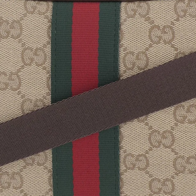 Gucci Shoulder Bag — Beige Cotton in Beige Coated canvas from HEWI