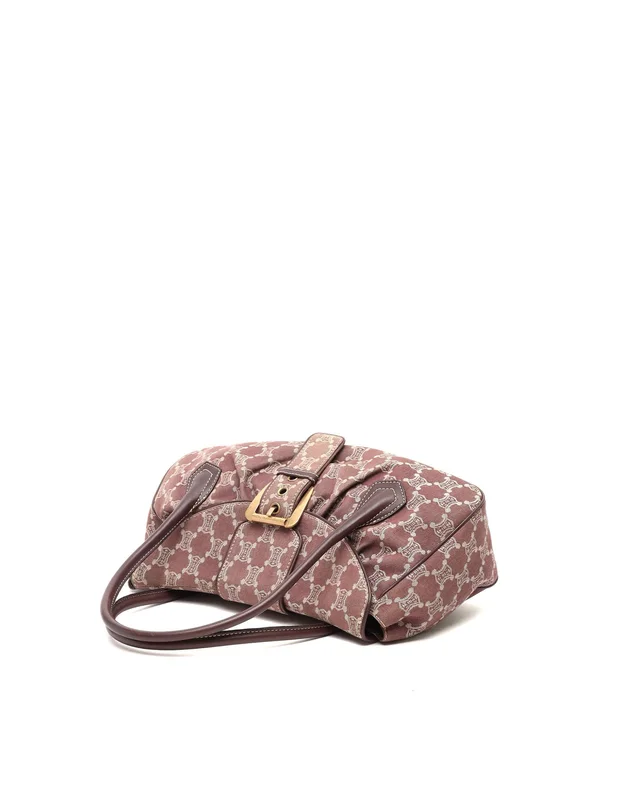 Celine Denim Macadam Shoulder Bag in Denim from A Retro Tale, photo 4 of 9