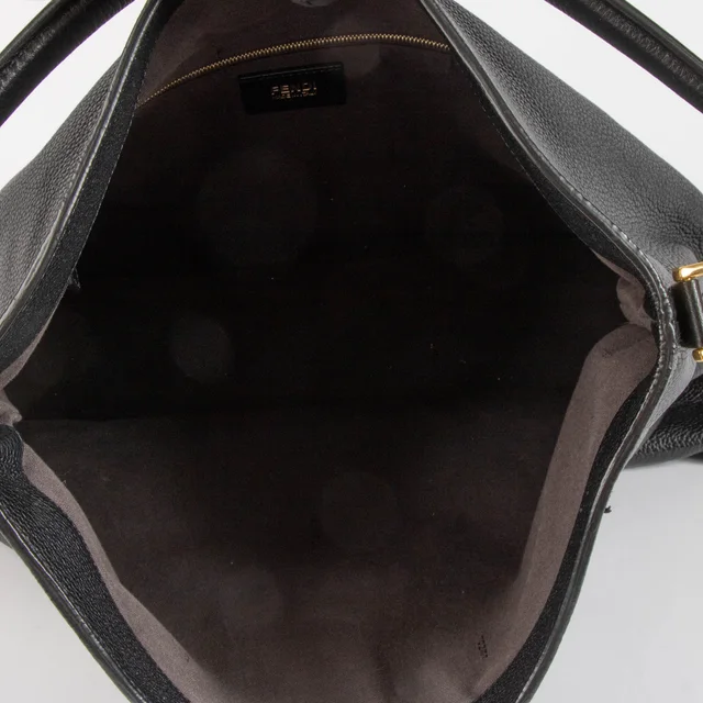 Fendi Turnlock Hobo bag in Black Leather from Labellov, photo 5 of 5