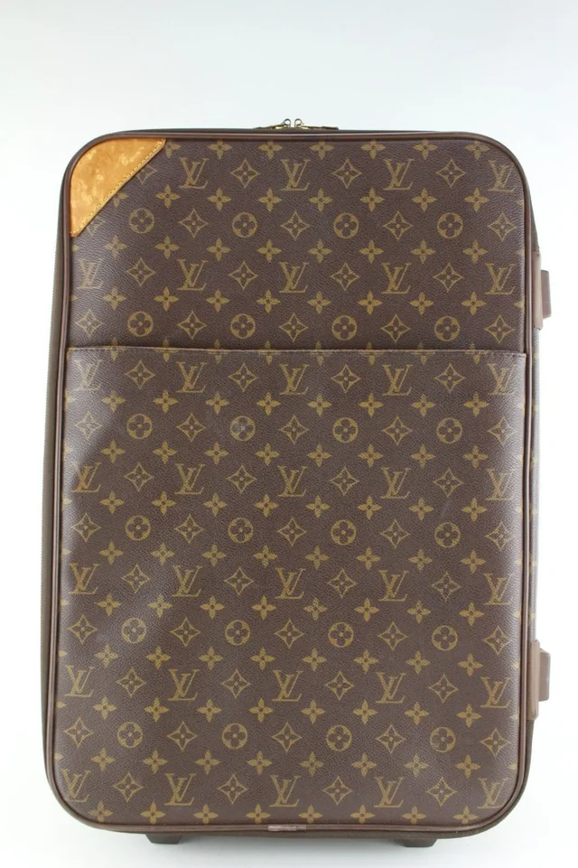 Louis Vuitton Monogram Pegase 55 Rolling Luggage in Canvas from Bagriculture