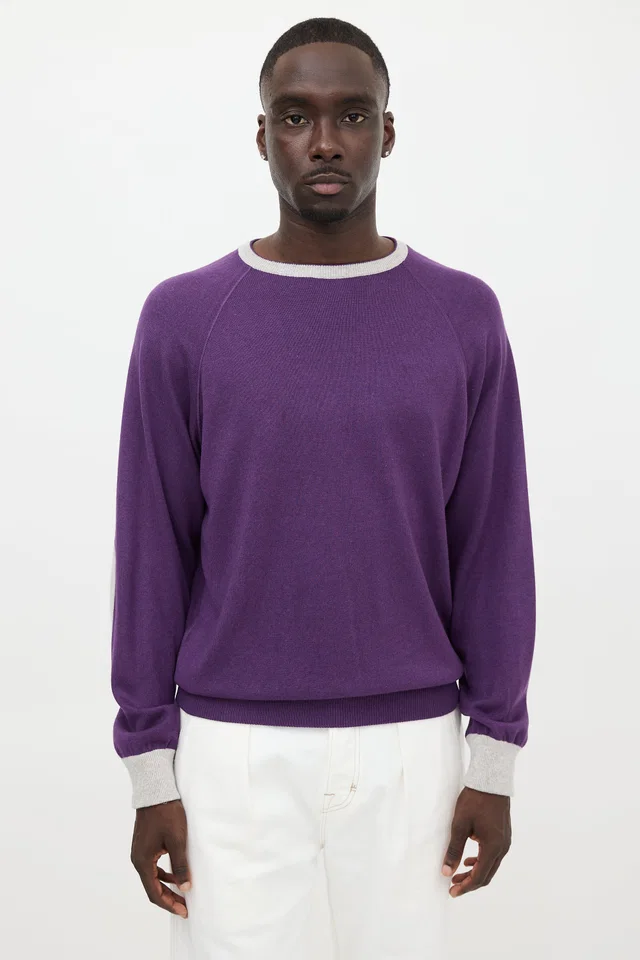 Loro Piana Cashmere & Silk Sweater in Silk from VSP Consignment