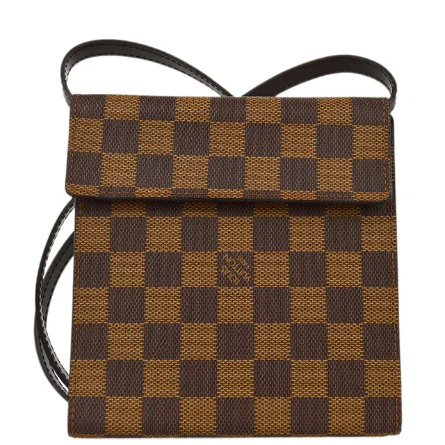 Louis Vuitton 1999 Damier 20th Anniversary CD Case Small Good N62935 in Canvas from AMORE Vintage Tokyo