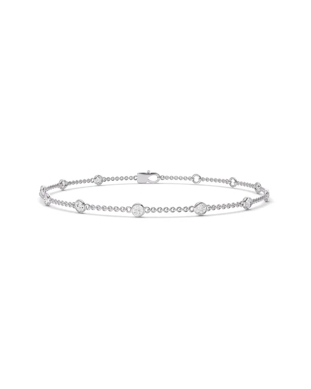 Lab Grown Diamonds 14K 3.00 ct. tw. Lab-Grown Diamond Bracelet, image 1 of 1 from Rue La La