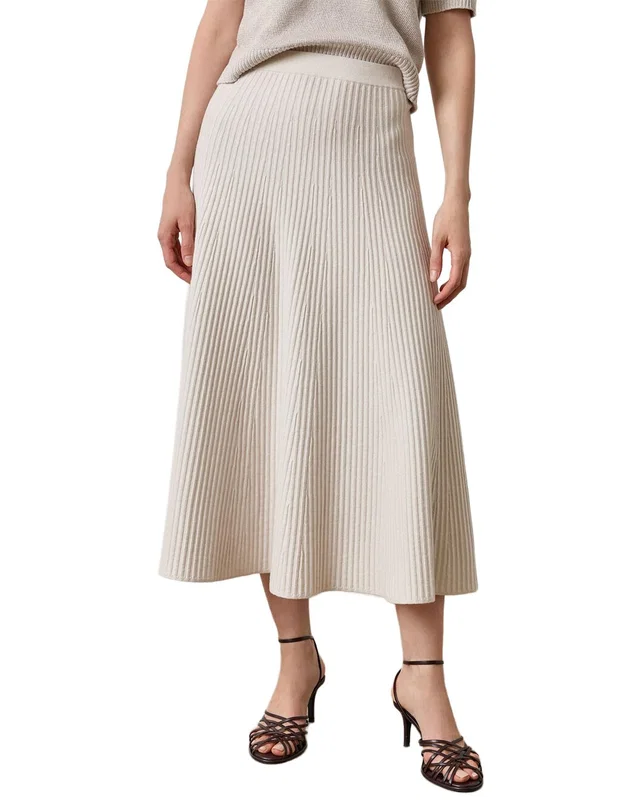 Lilla P Flared Knit Skirt, image 1 of 1 from Rue La La