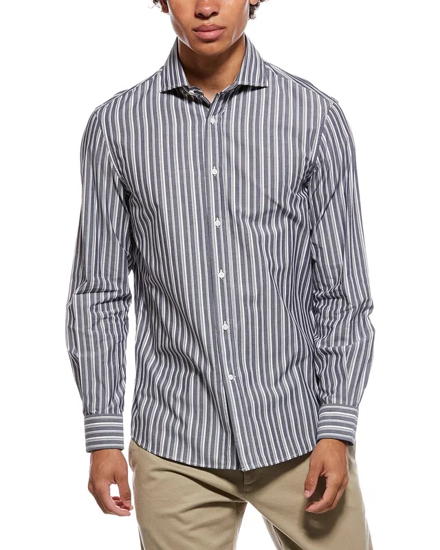Brunello Cucinelli Striped Shirt, image 1 of 1 from Gilt
